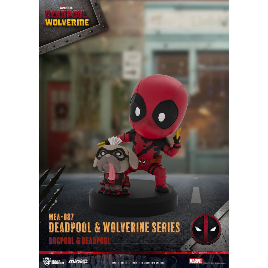 Productafbeelding Deadpool 3 Deadpool & Wolverine Series Mini Egg Attack Figuren Set 8 cm