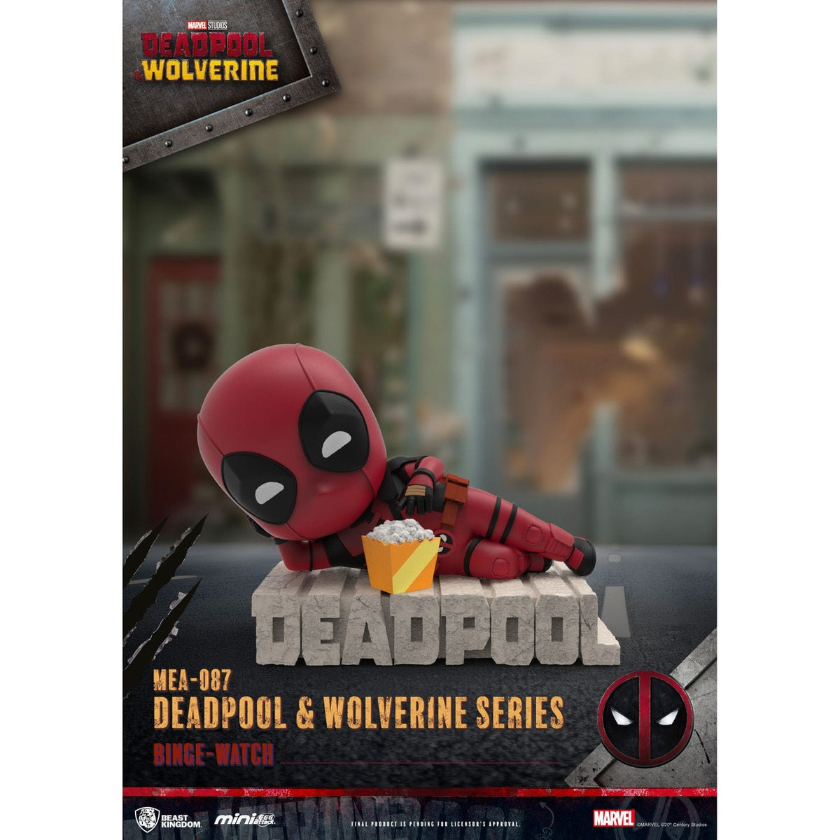 Productafbeelding Deadpool 3 Deadpool & Wolverine Series Mini Egg Attack Figuren Set 8 cm