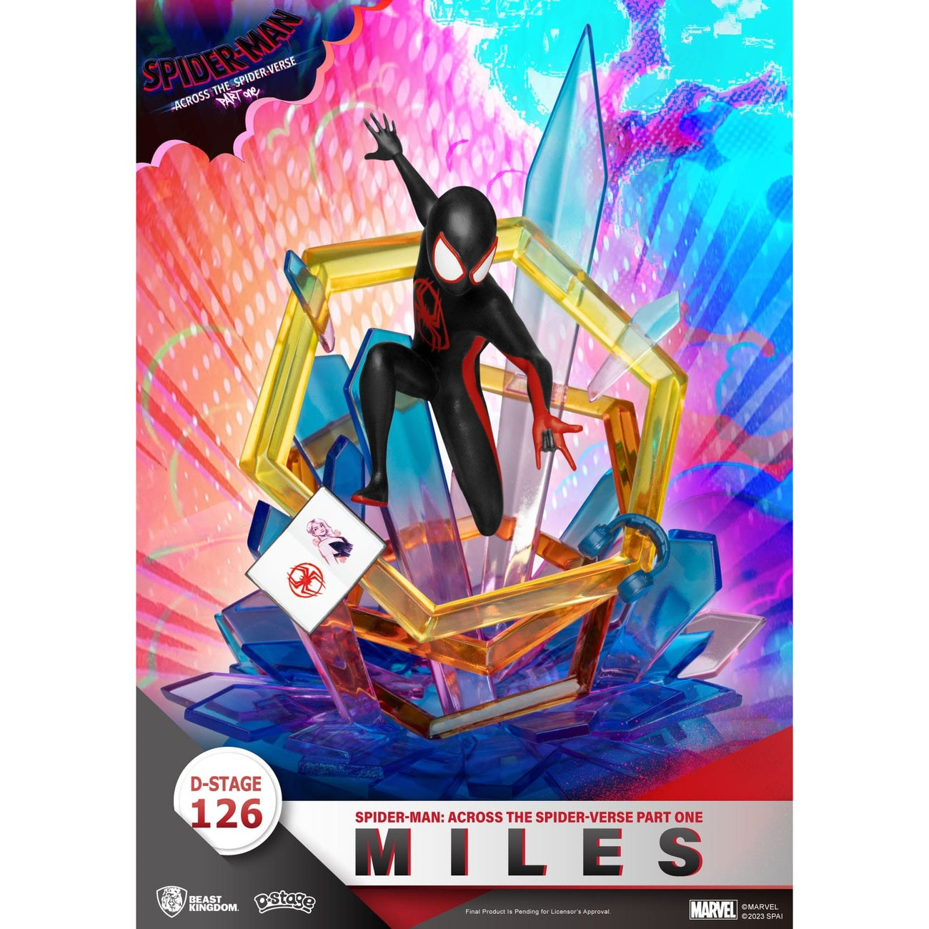 Productafbeelding Marvel D-Stage PVC Diorama Spider-Man: Across the Spider-Verse Part One – Miles 15 cm