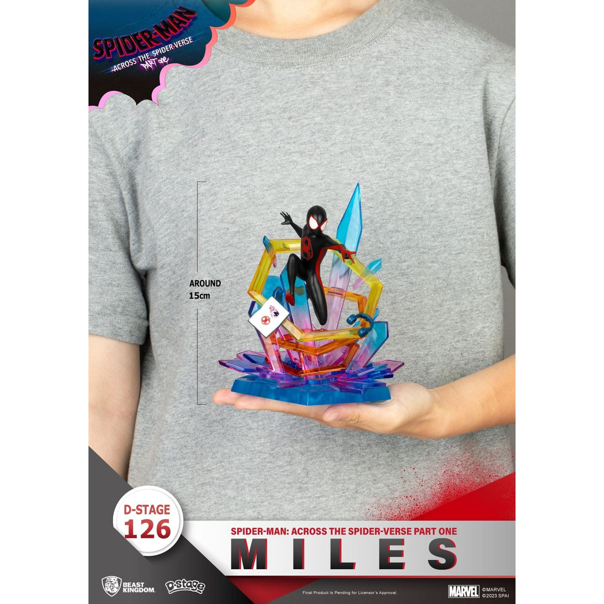 Productafbeelding Marvel D-Stage PVC Diorama Spider-Man: Across the Spider-Verse Part One – Miles 15 cm