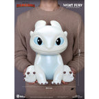 Productafbeelding How to Train Your Dragon Functionele Figuur Spaarpot Light Fury 35 cm