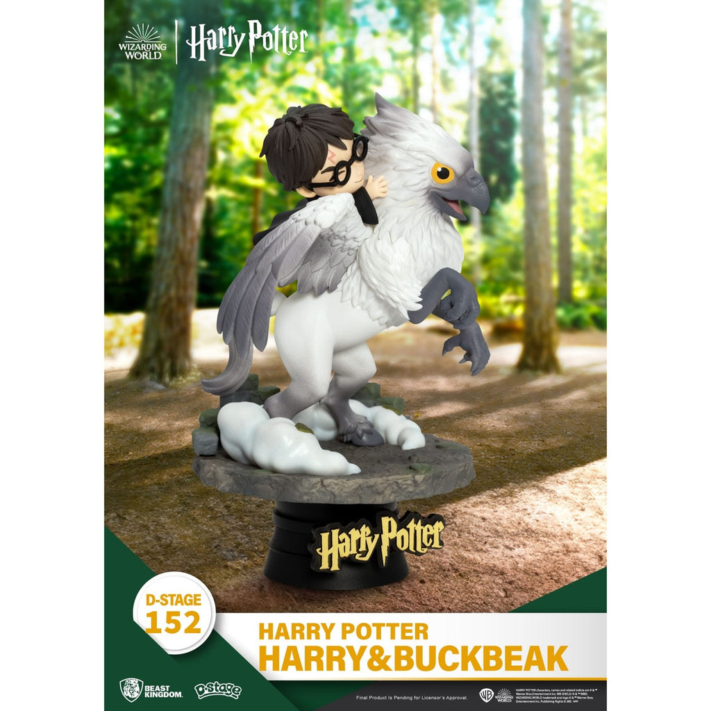 Productafbeelding Harry Potter D-Stage PVC Diorama Harry & Buckbeak 16 cm