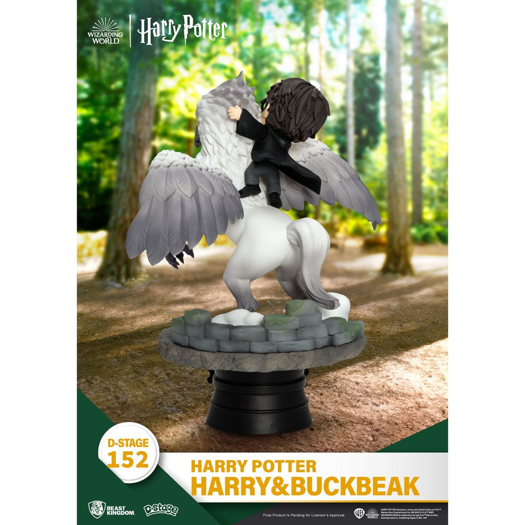 Productafbeelding Harry Potter D-Stage PVC Diorama Harry & Buckbeak 16 cm