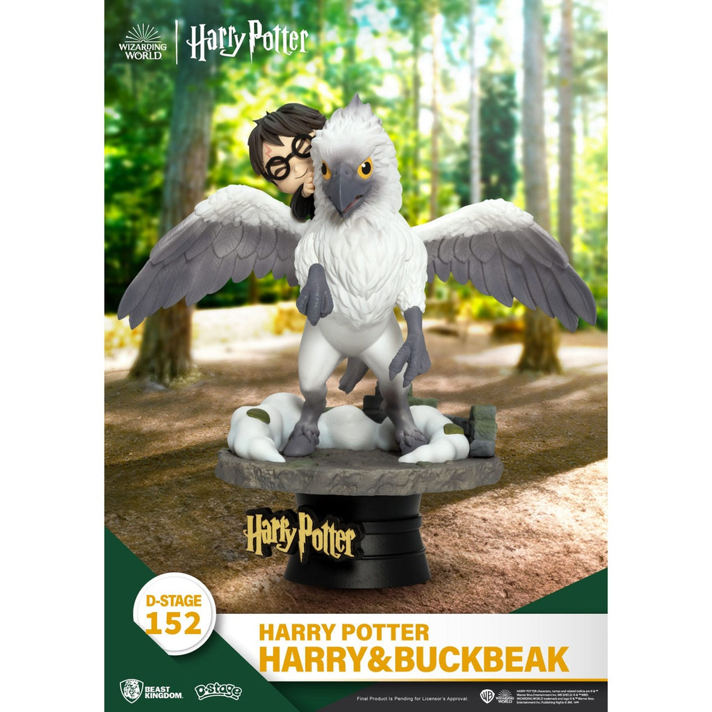 Productafbeelding Harry Potter D-Stage PVC Diorama Harry & Buckbeak 16 cm