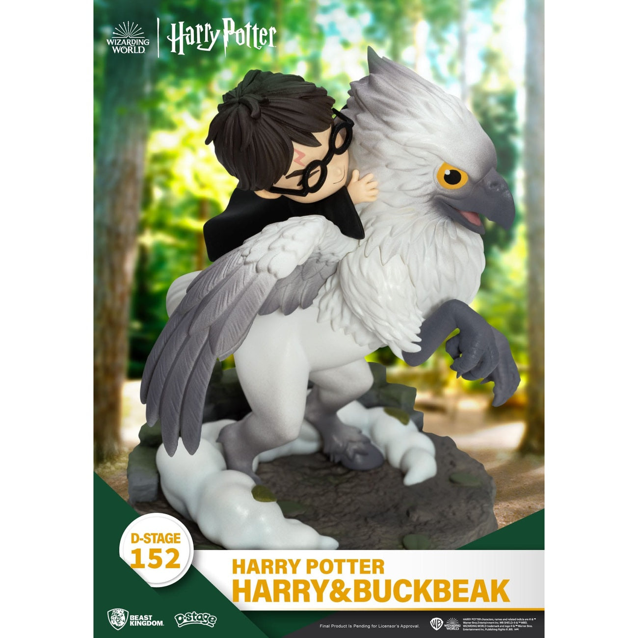 Productafbeelding Harry Potter D-Stage PVC Diorama Harry & Buckbeak 16 cm