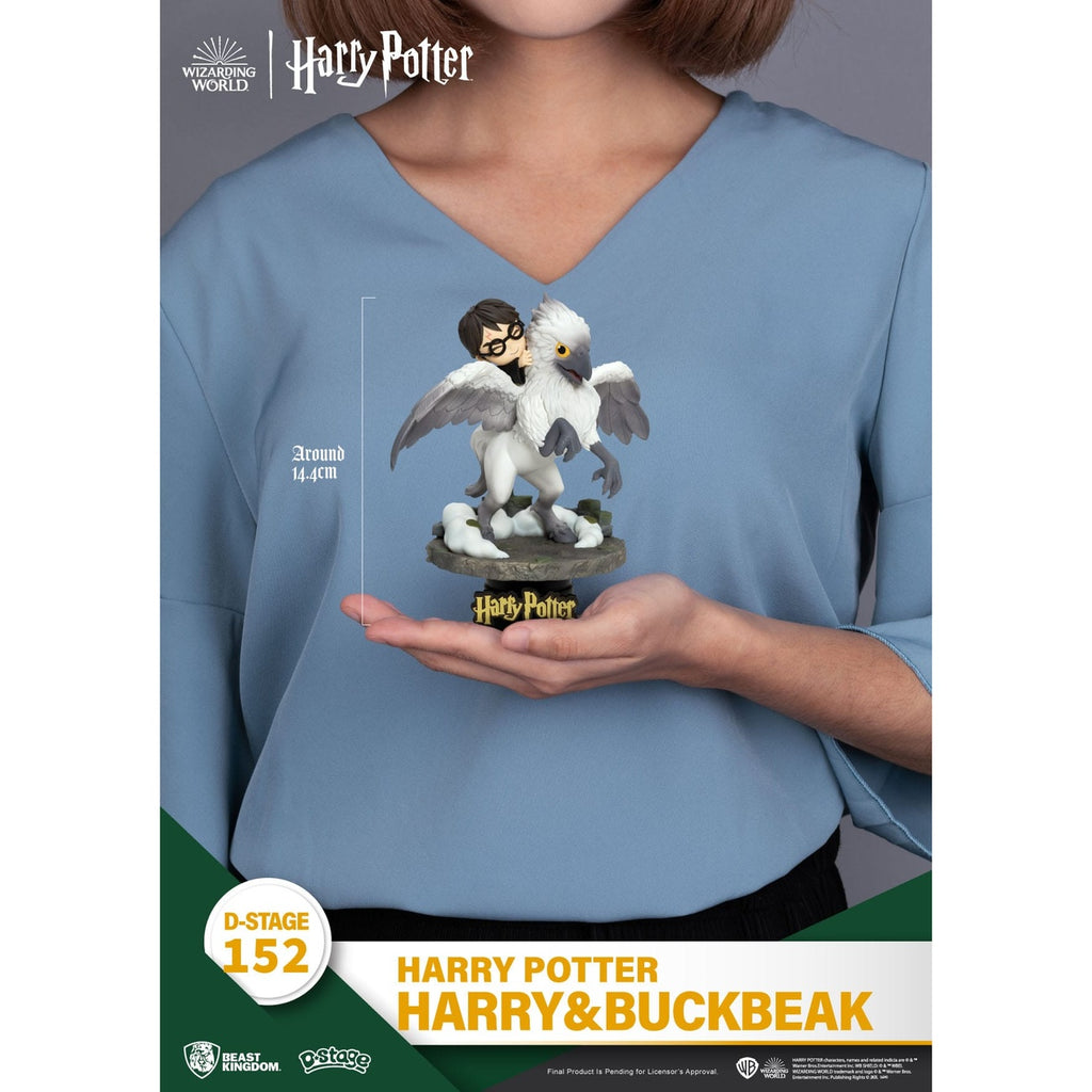Productafbeelding Harry Potter D-Stage PVC Diorama Harry & Buckbeak 16 cm