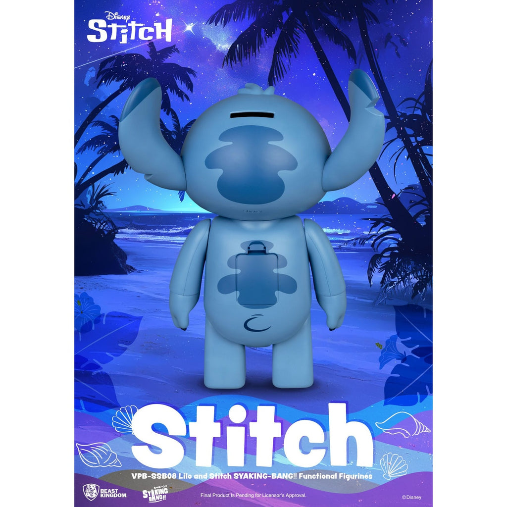 Productafbeelding Lilo & Stitch Syaking Bang vinyl spaarpot Stitch 30 cm