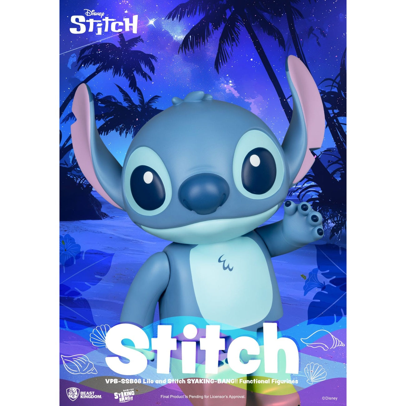 Productafbeelding Lilo & Stitch Syaking Bang vinyl spaarpot Stitch 30 cm