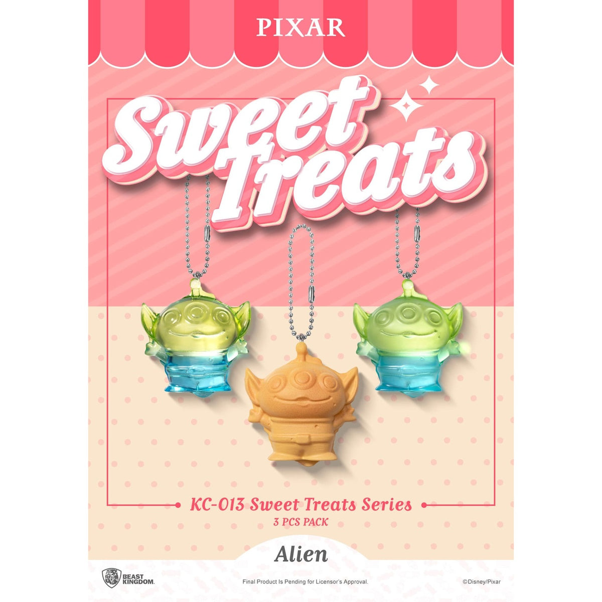Product image Pixar Sweet Treats Series Keyring 3-Pack 4 cm