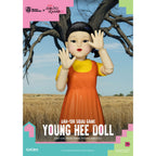 Productafbeelding Squid Game actiefiguur met geluid Young Hee Doll 30 cm