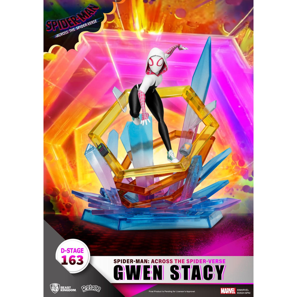 Productafbeelding Marvel D-Stage PVC Diorama Spider-Man: Across the Spider-Verse Gwen Stacy 15 cm