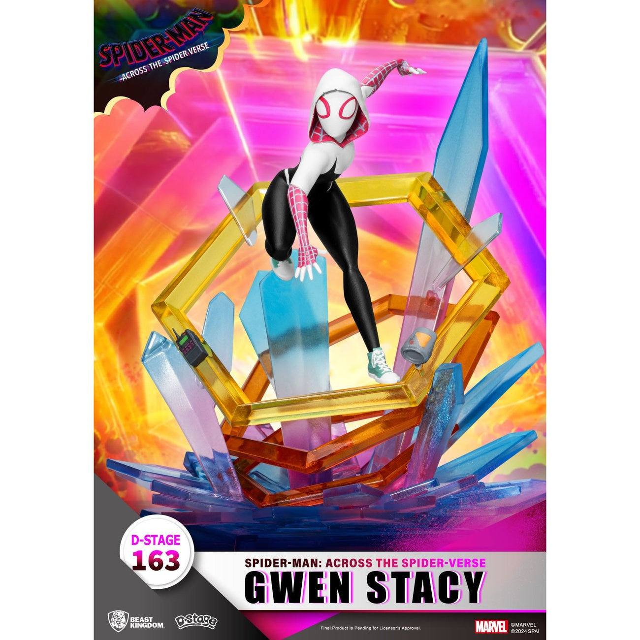 Productafbeelding Marvel D-Stage PVC Diorama Spider-Man: Across the Spider-Verse Gwen Stacy 15 cm