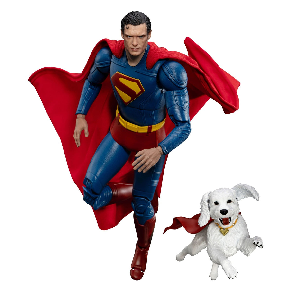 Productafbeelding Superman (2025) Actiefiguur Superman & Krypto 21 cm