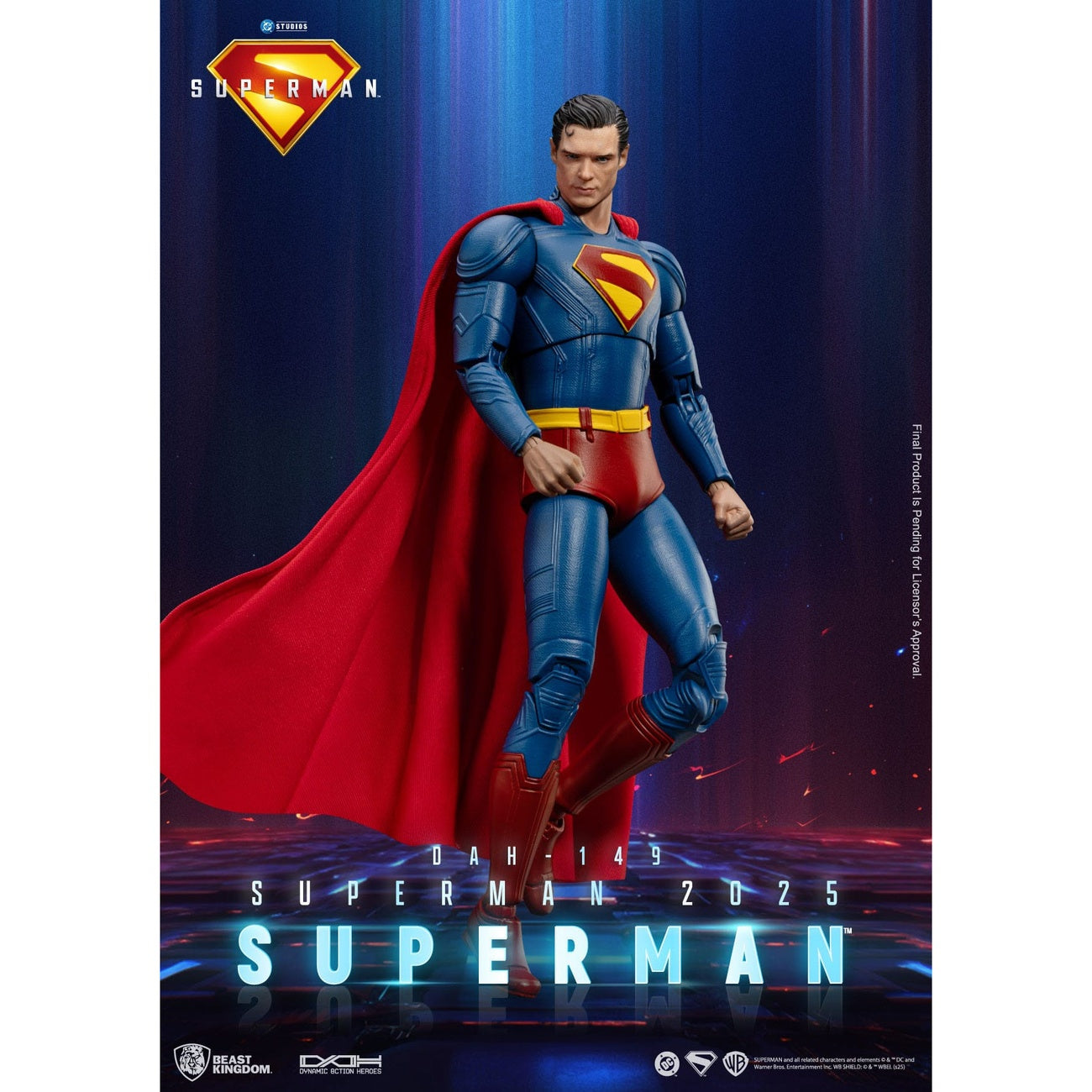 Productafbeelding Superman (2025) Actiefiguur Superman & Krypto 21 cm