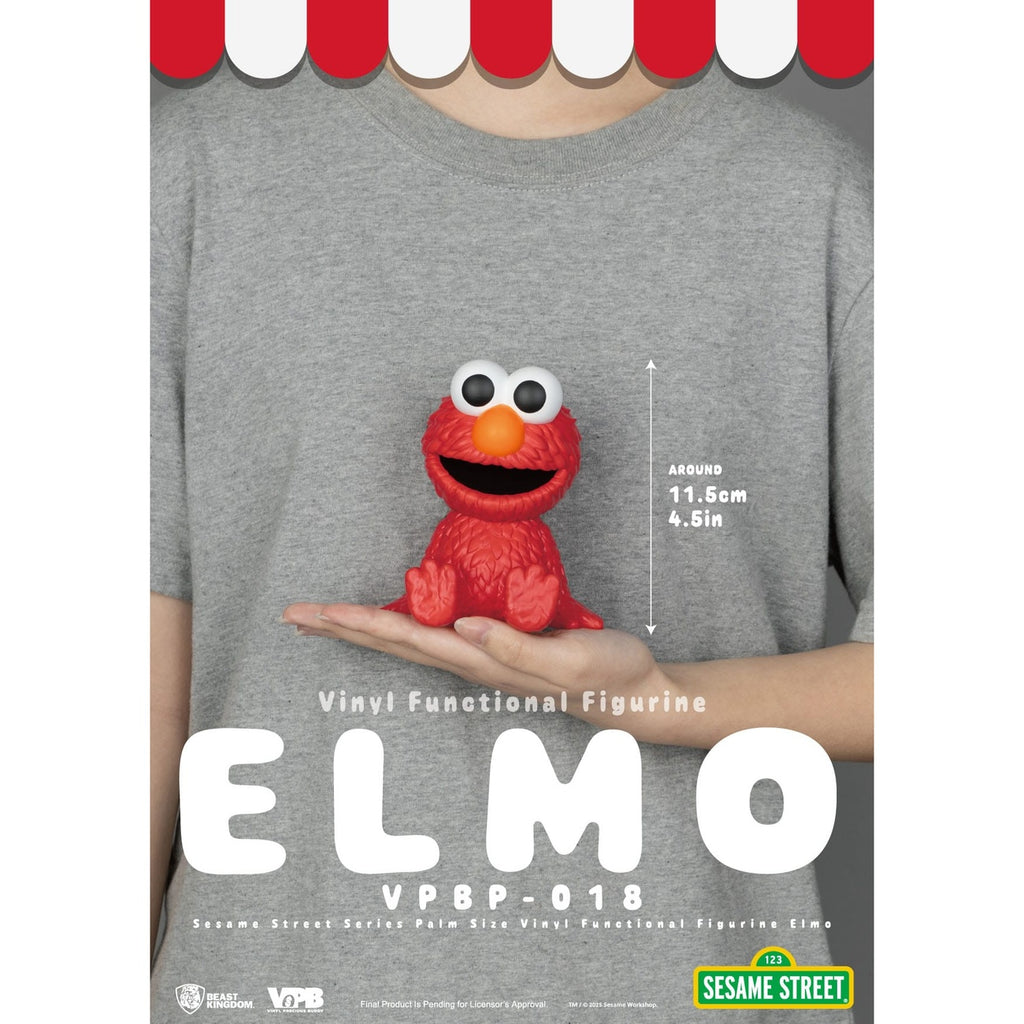 Productafbeelding Sesamstraat Piggy vinyl spaarpot Elmo 12 cm
