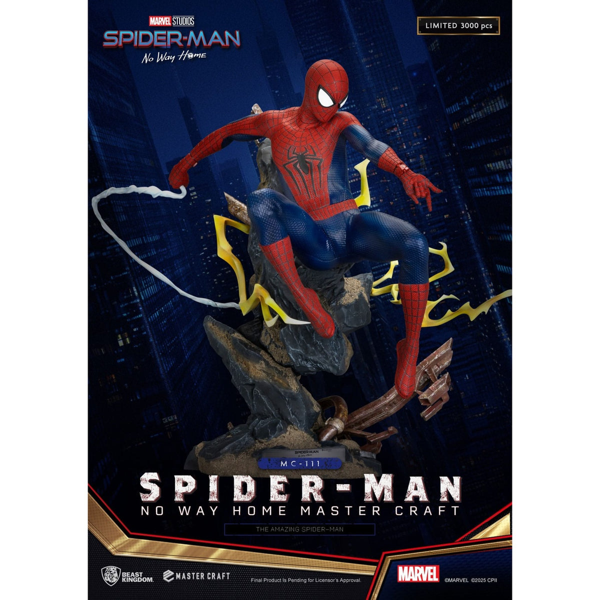 Productafbeelding Spider-Man: No Way Home Master Craft Beeld The Amazing Spider-Man 35 cm