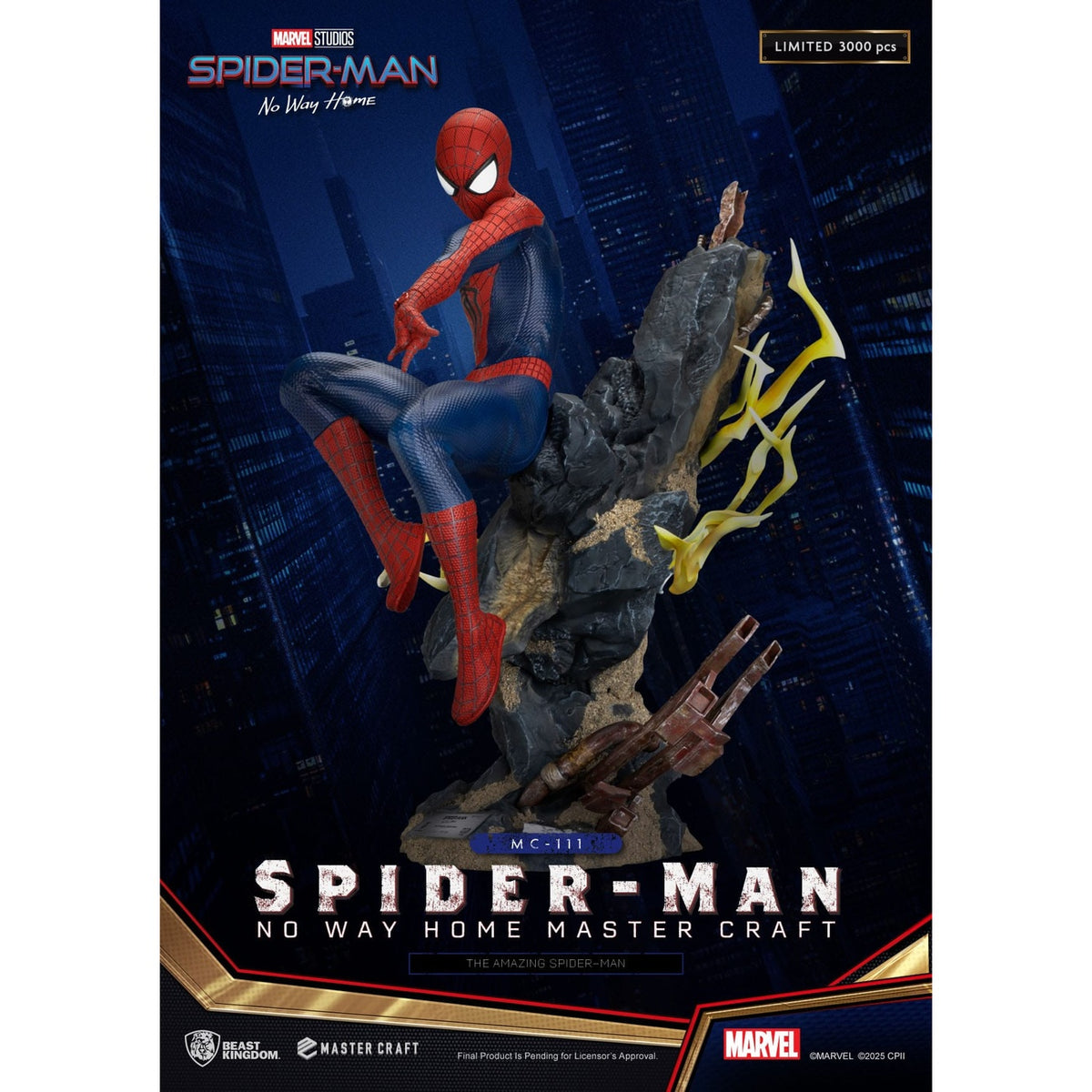 Productafbeelding Spider-Man: No Way Home Master Craft Beeld The Amazing Spider-Man 35 cm