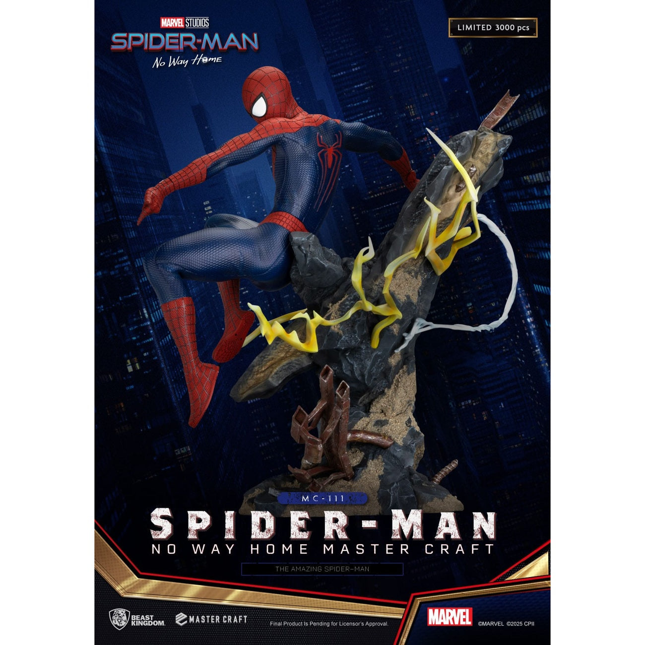 Productafbeelding Spider-Man: No Way Home Master Craft Beeld The Amazing Spider-Man 35 cm
