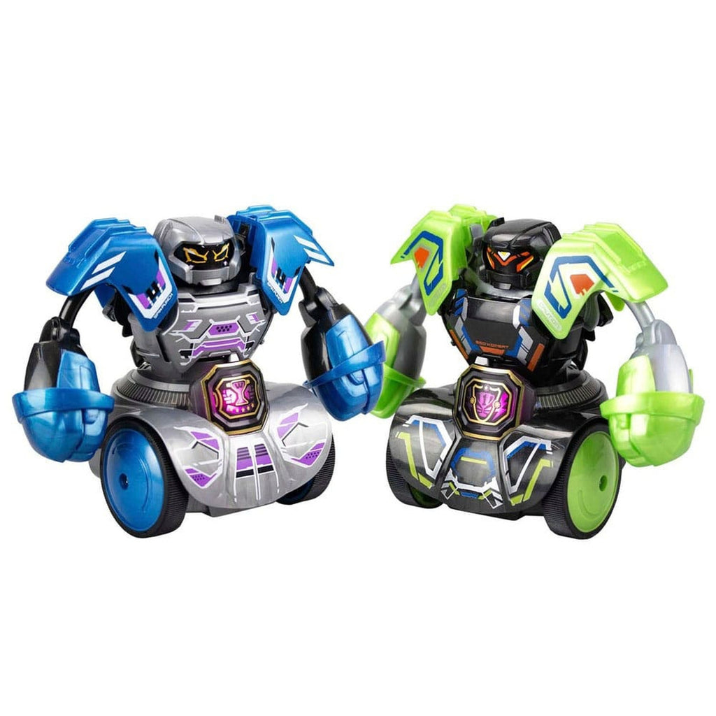 Productafbeelding Silverlit Robo Kombat Tornado Afstandsbediende Robots 2-Delige Set Groen/Blauw