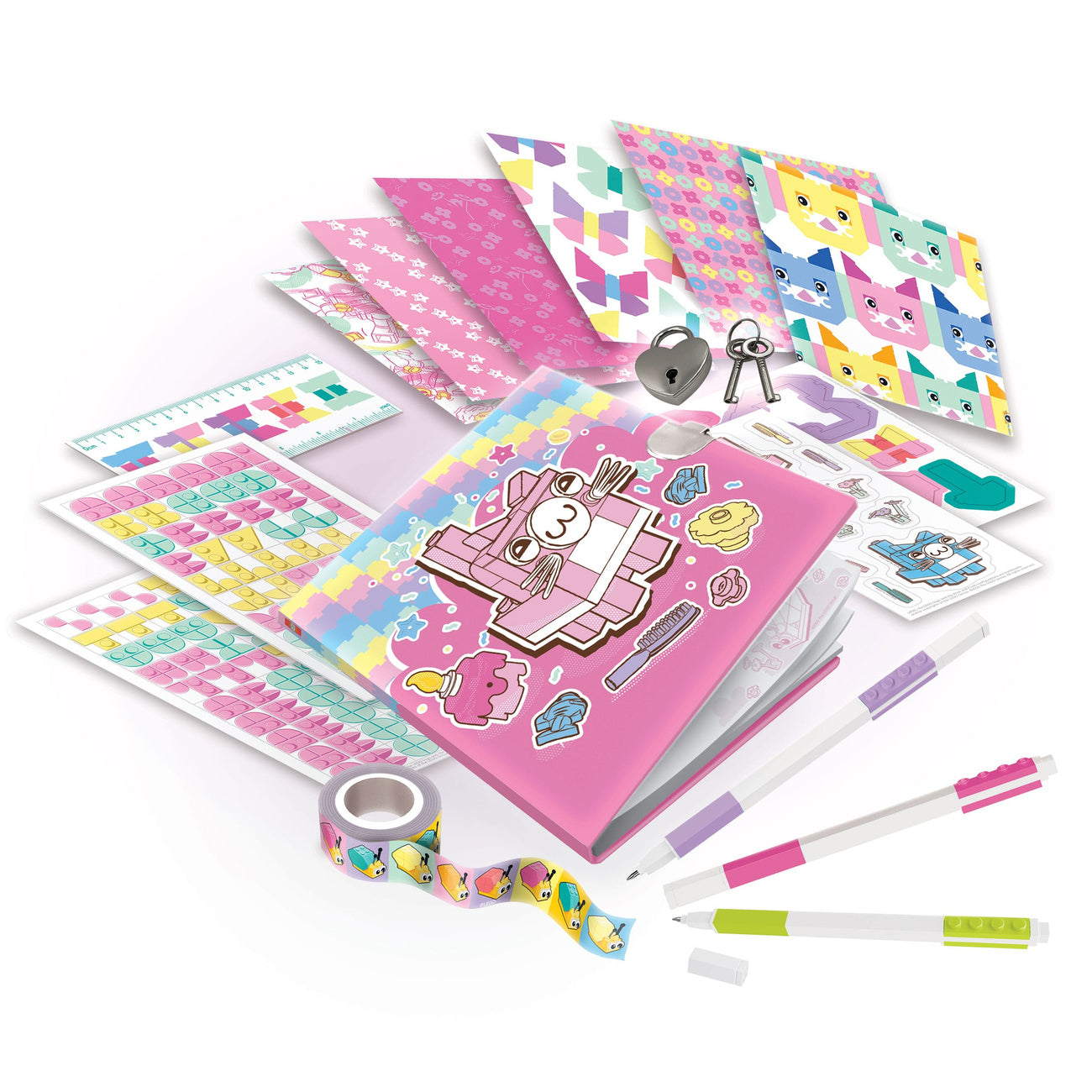 Productafbeelding LEGO Dagboekset met kasteelkat