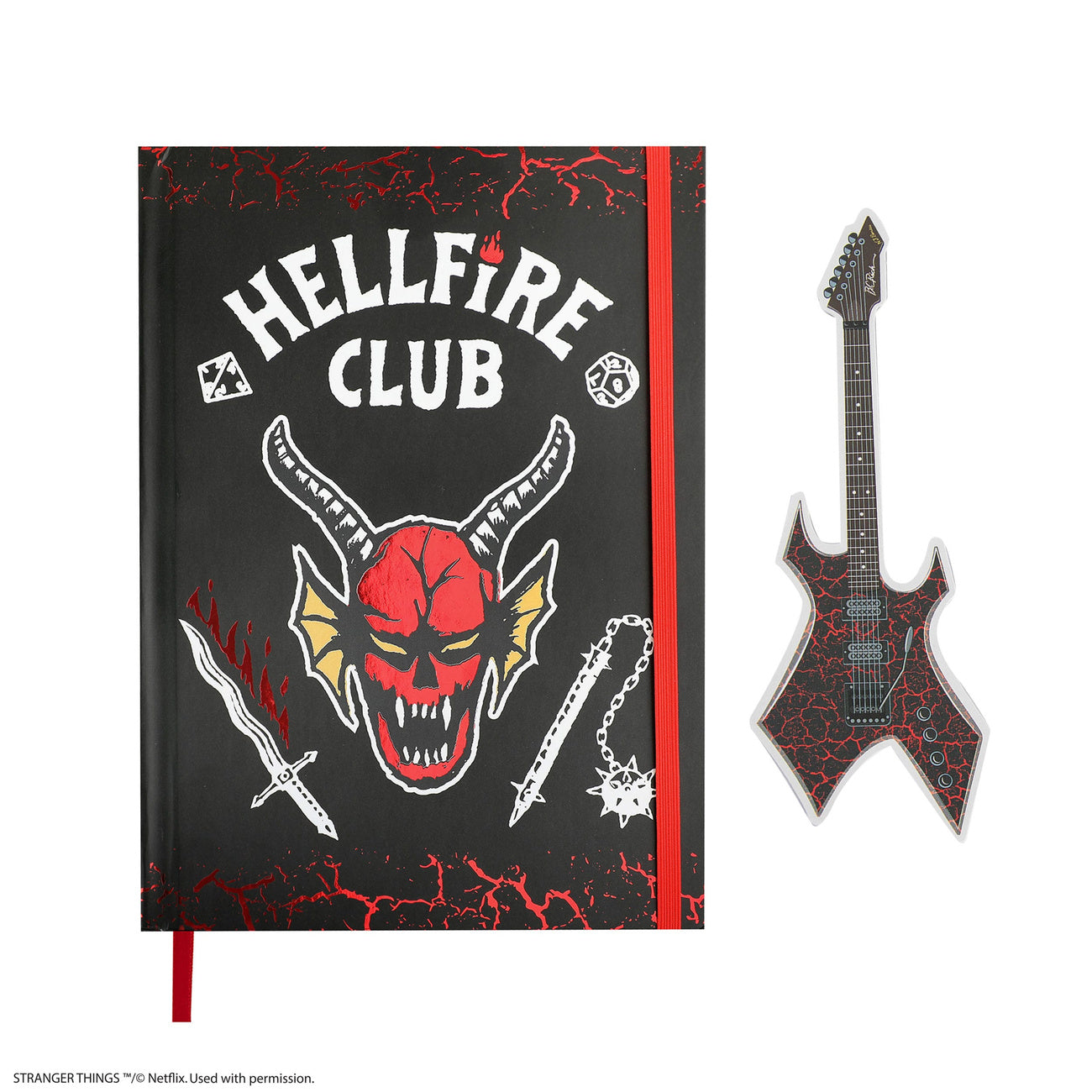 Productafbeelding Stranger Things Notitieboek Hellfire Club