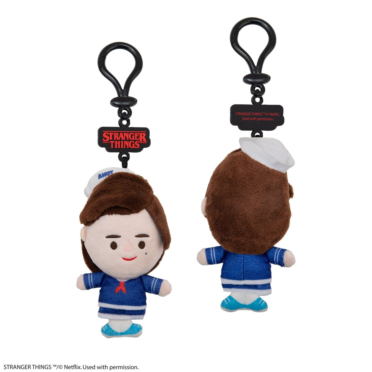 Productafbeelding Stranger Things: Steve Scoops Ahoy pluchen sleutelhanger