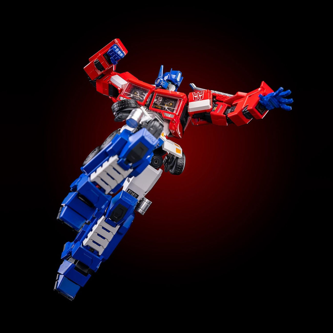 Productafbeelding Transformers Combot gegoten metalen actiefiguur Optimus Prime 19 cm