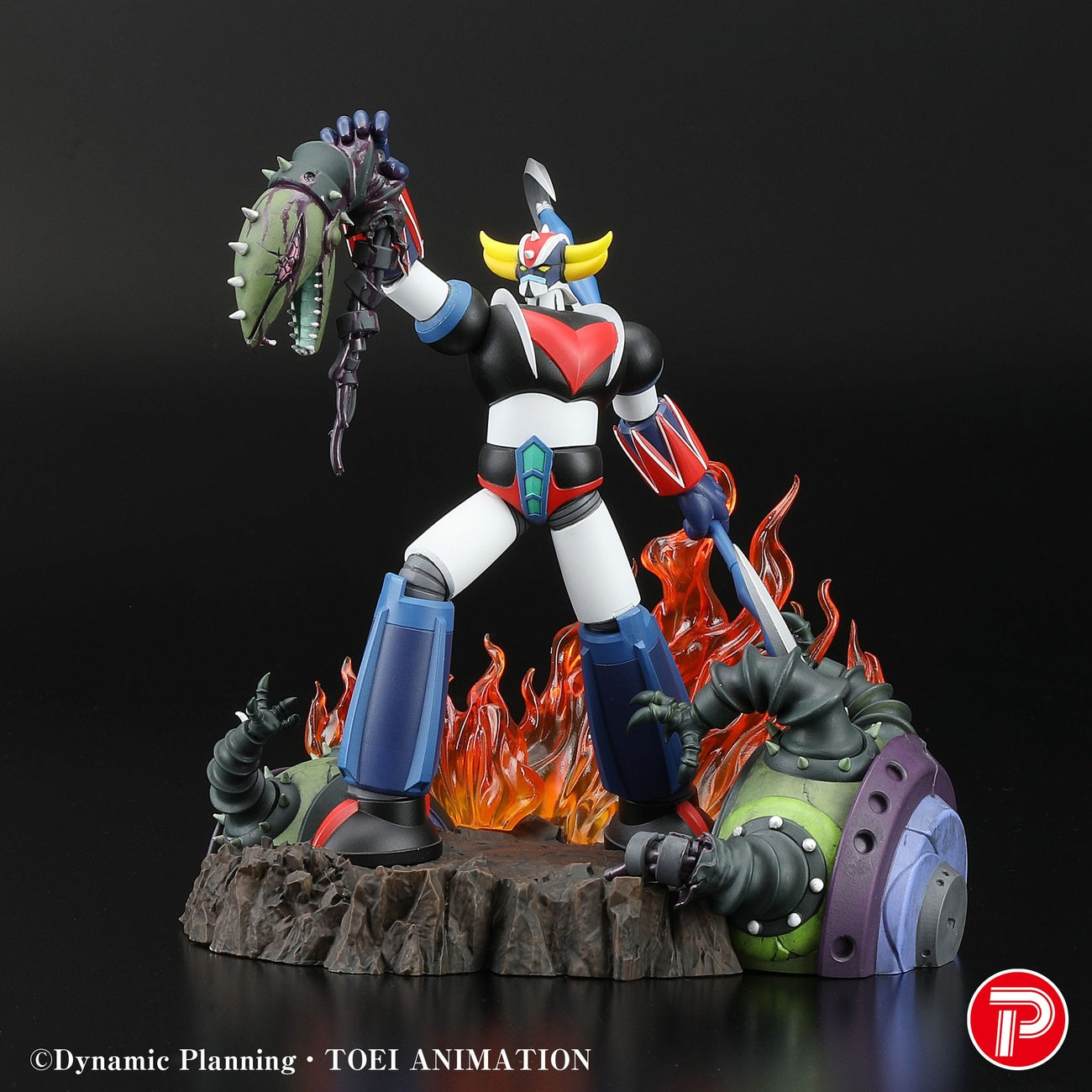 Productafbeelding Grendizer Scene Selection 01 PVC Beeld Grendizer a Cry of Victory 14 cm