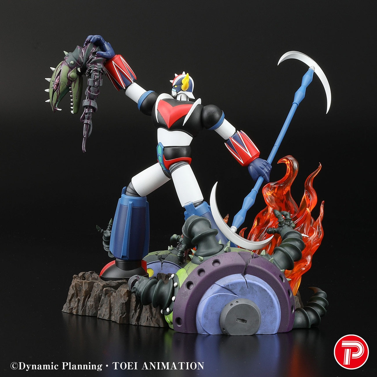 Productafbeelding Grendizer Scene Selection 01 PVC Beeld Grendizer a Cry of Victory 14 cm