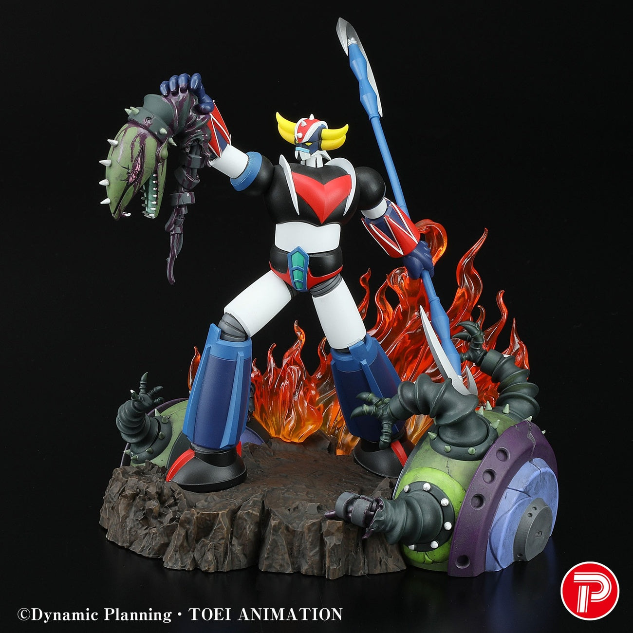 Productafbeelding Grendizer Scene Selection 01 PVC Beeld Grendizer a Cry of Victory 14 cm