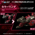 Productafbeelding Zoids Plastic Model Kits 2-pack 1/100 RMZ-010 Canoly Molga & Hell Cat Base Guards Sets 20 cm