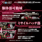 Productafbeelding Zoids Plastic Model Kits 2-pack 1/100 RMZ-010 Canoly Molga & Hell Cat Base Guards Sets 20 cm