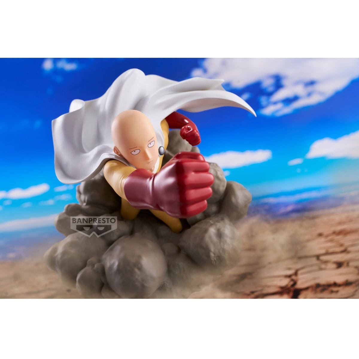 Productafbeelding One-Punch Man Diorama PVC Beeld Saitama 15 cm