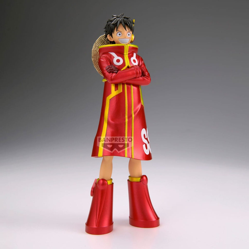 Productafbeelding One Piece DXF - The Grandline Series PVC Beeld Monkey D. Luffy (Ver. A) 16 cm
