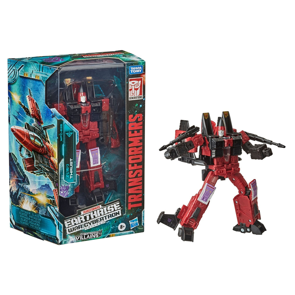 Productafbeelding Transformers Generations War for Cybertron: Earthrise Voyager Class Actiefiguur Thrust 18 cm