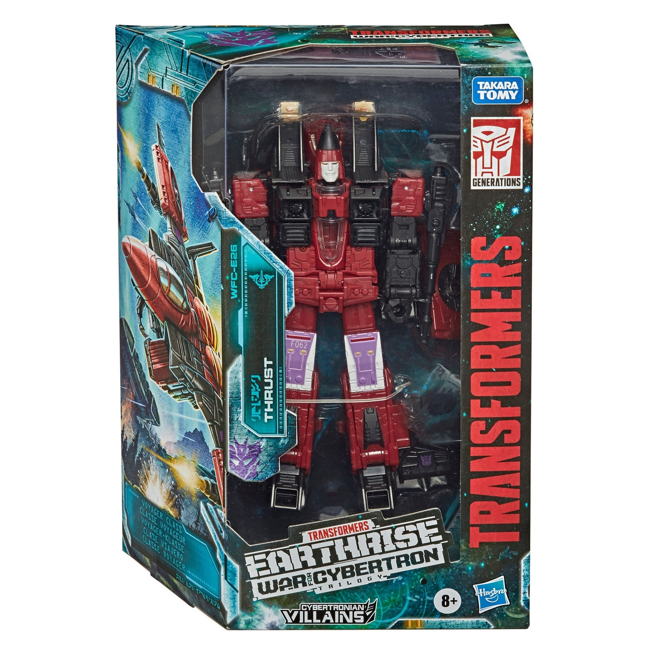 Productafbeelding Transformers Generations War for Cybertron: Earthrise Voyager Class Actiefiguur Thrust 18 cm