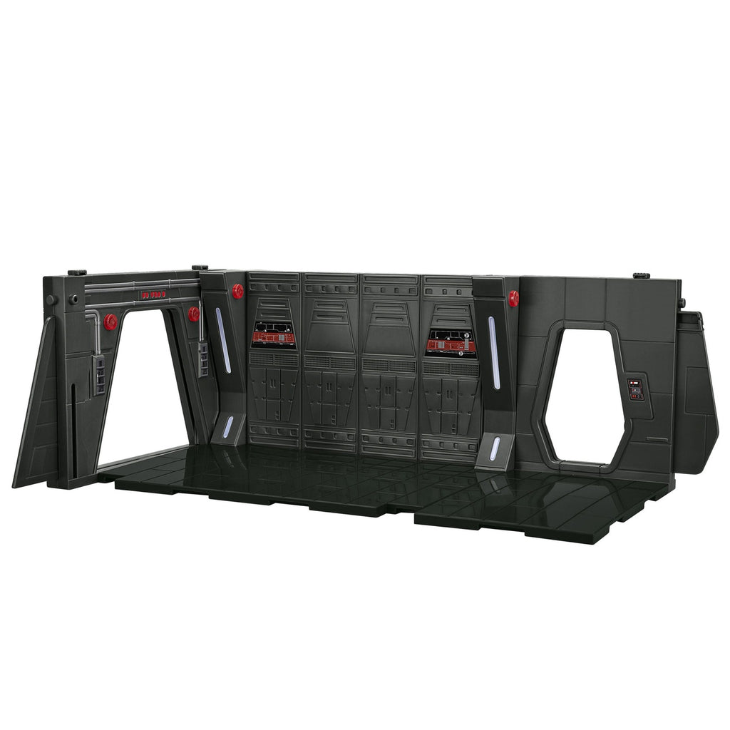 Productafbeelding Star Wars: The Mandalorian Vintage Collection Moff Gideons Imperial Light Cruiser Hallway met Mandalorian Privateer Act