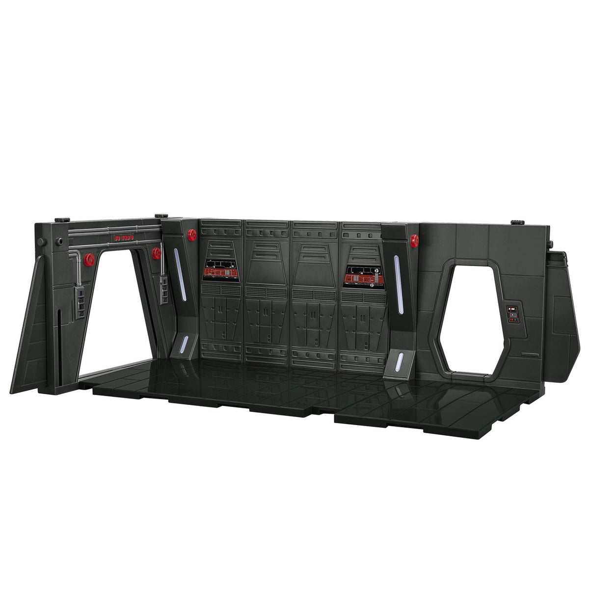 Productafbeelding Star Wars: The Mandalorian Vintage Collection Moff Gideons Imperial Light Cruiser Hallway met Mandalorian Privateer Act