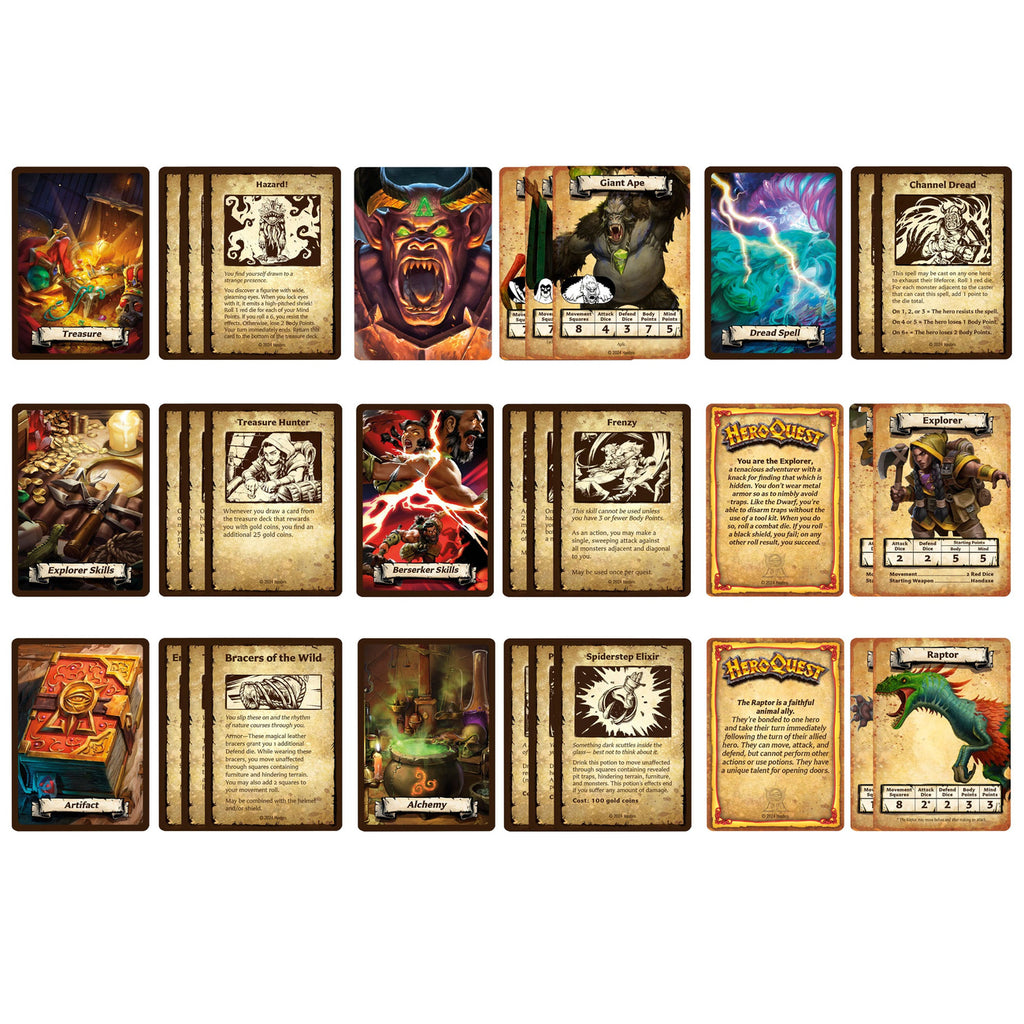 Productafbeelding HeroQuest Bordspel-uitbreiding Jungles of Delthrak Adventure Pack *Engelse versie*