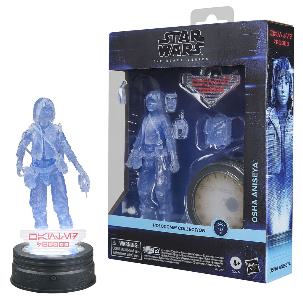 Productafbeelding Star Wars Black Series Holocomm Collection Actiefiguur Osha Aniseya 15 cm