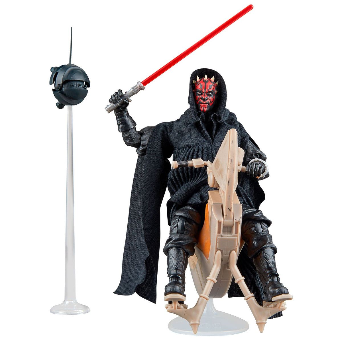 Productafbeelding Star Wars Episode I Black Series Voertuig met Darth Maul Actiefiguur & Sith Speeder 25th Anniversary