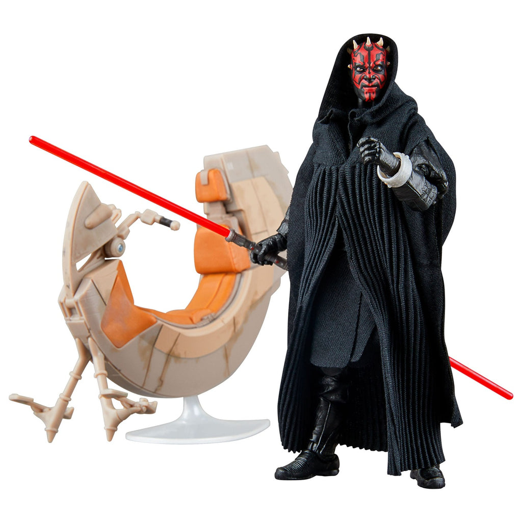 Productafbeelding Star Wars Episode I Black Series Voertuig met Darth Maul Actiefiguur & Sith Speeder 25th Anniversary
