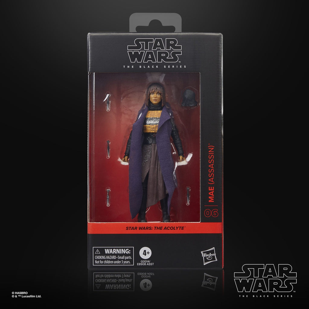 Productafbeelding Star Wars: The Acolyte Black Series Actiefiguur Mae (Assassin) 15 cm