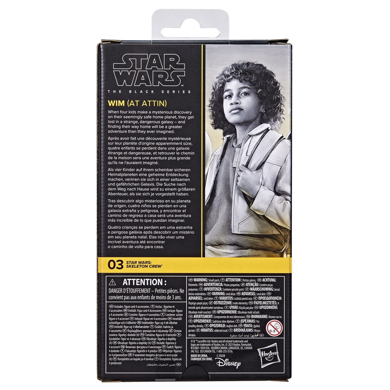 Productafbeelding Star Wars: Skeleton Crew Black Series Actiefiguur Wim (At Attin) 15 cm