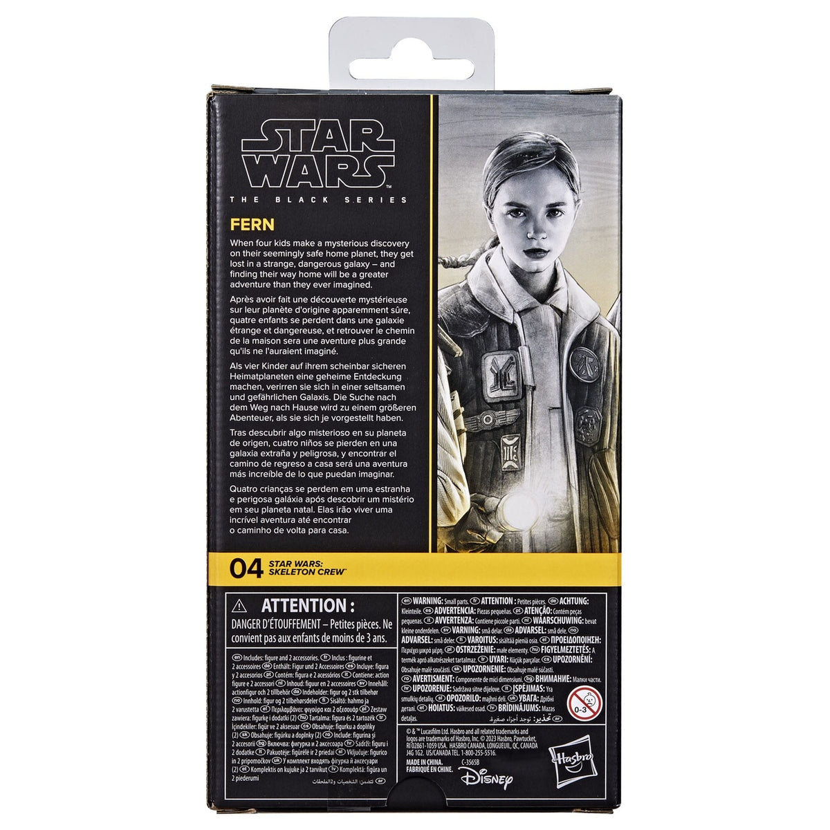 Productafbeelding Star Wars: Skeleton Crew Black Series actiefiguur Fern 15 cm