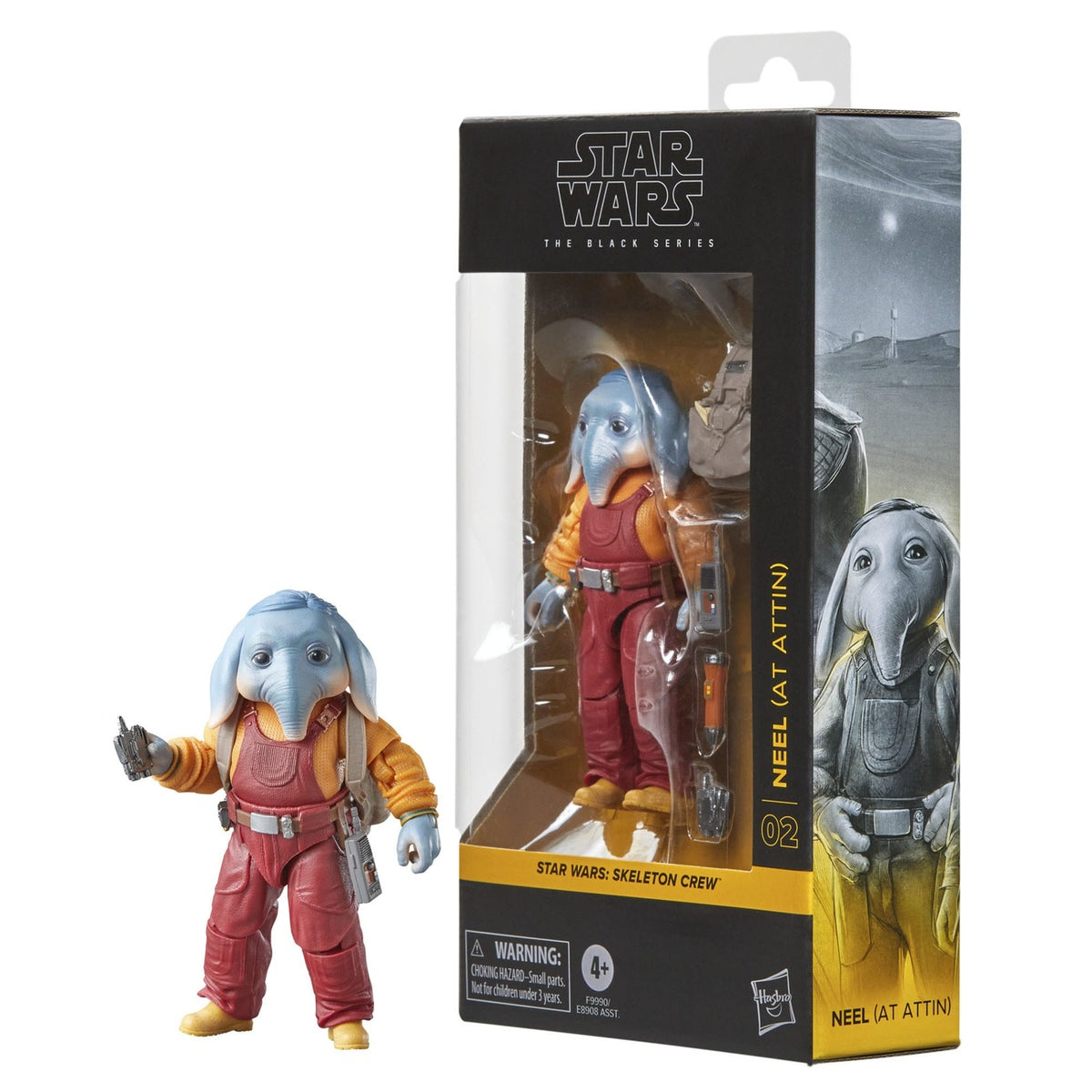 Productafbeelding Star Wars: Skeleton Crew Black Series Actiefiguur Neel (At Attin) 15 cm