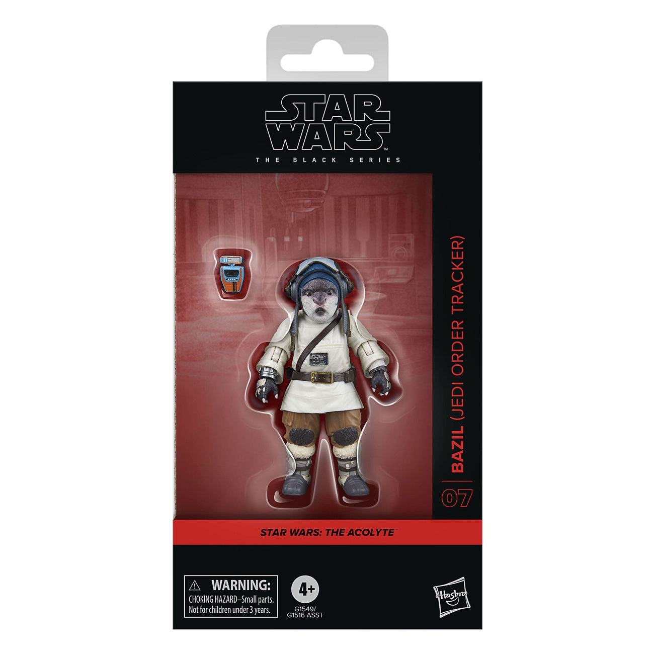 Productafbeelding Star Wars: The Acolyte Black Series Actiefiguur Bazil (Jedi Order Tracker) 10 cm