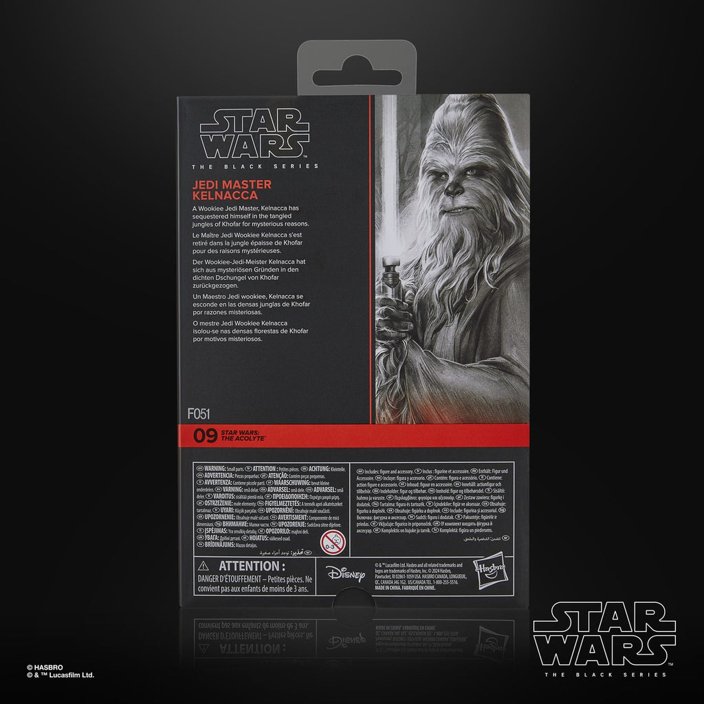 Productafbeelding Star Wars: The Acolyte Black Series Actiefiguur Jedi Master Kelnacca 15 cm