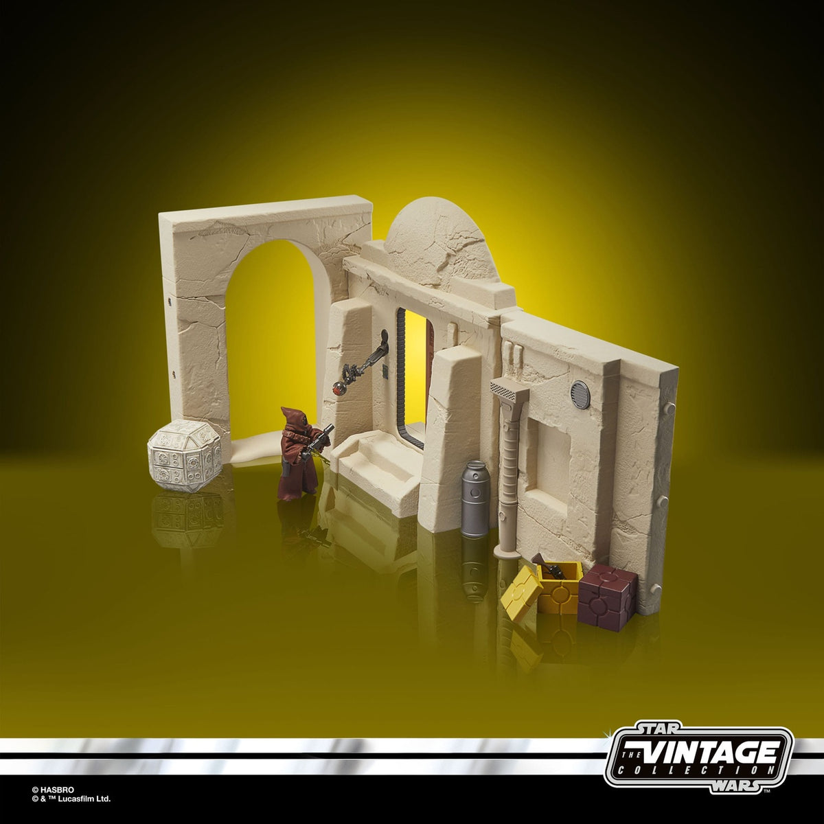 Productafbeelding Star Wars Episode IV Vintage Collection Playset Streets of Mos Eisley met Jawa Action Figure
