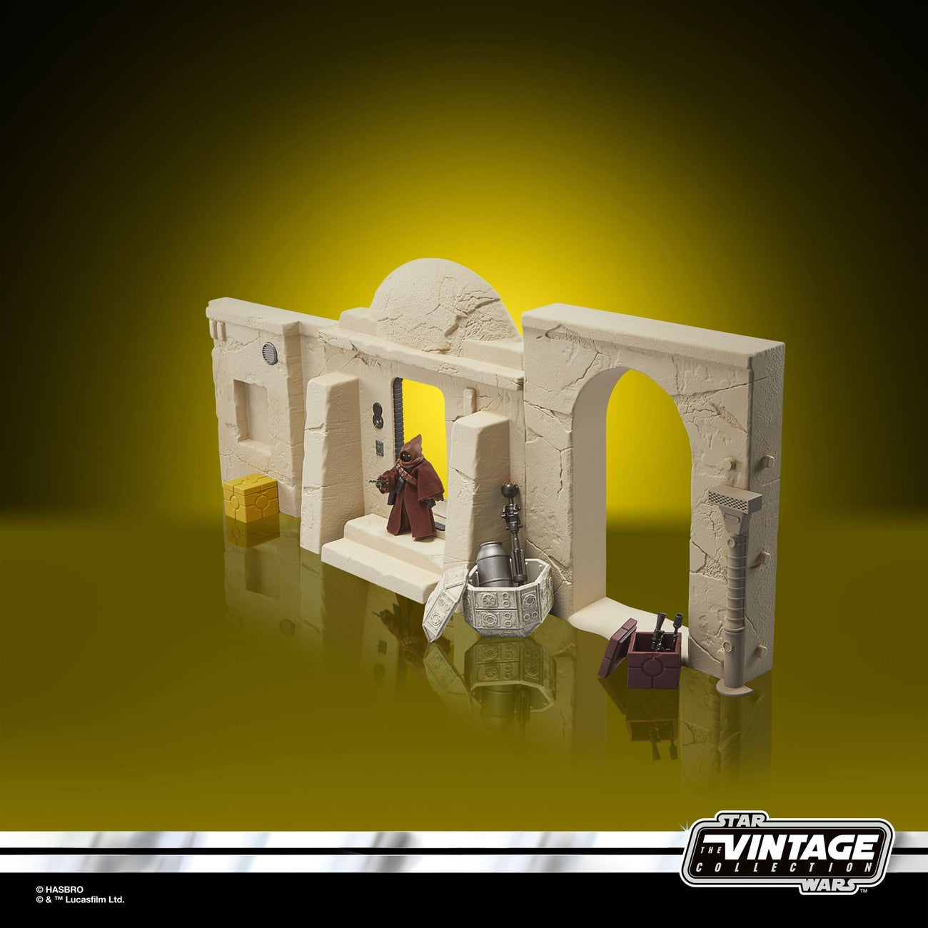 Productafbeelding Star Wars Episode IV Vintage Collection Playset Streets of Mos Eisley met Jawa Action Figure